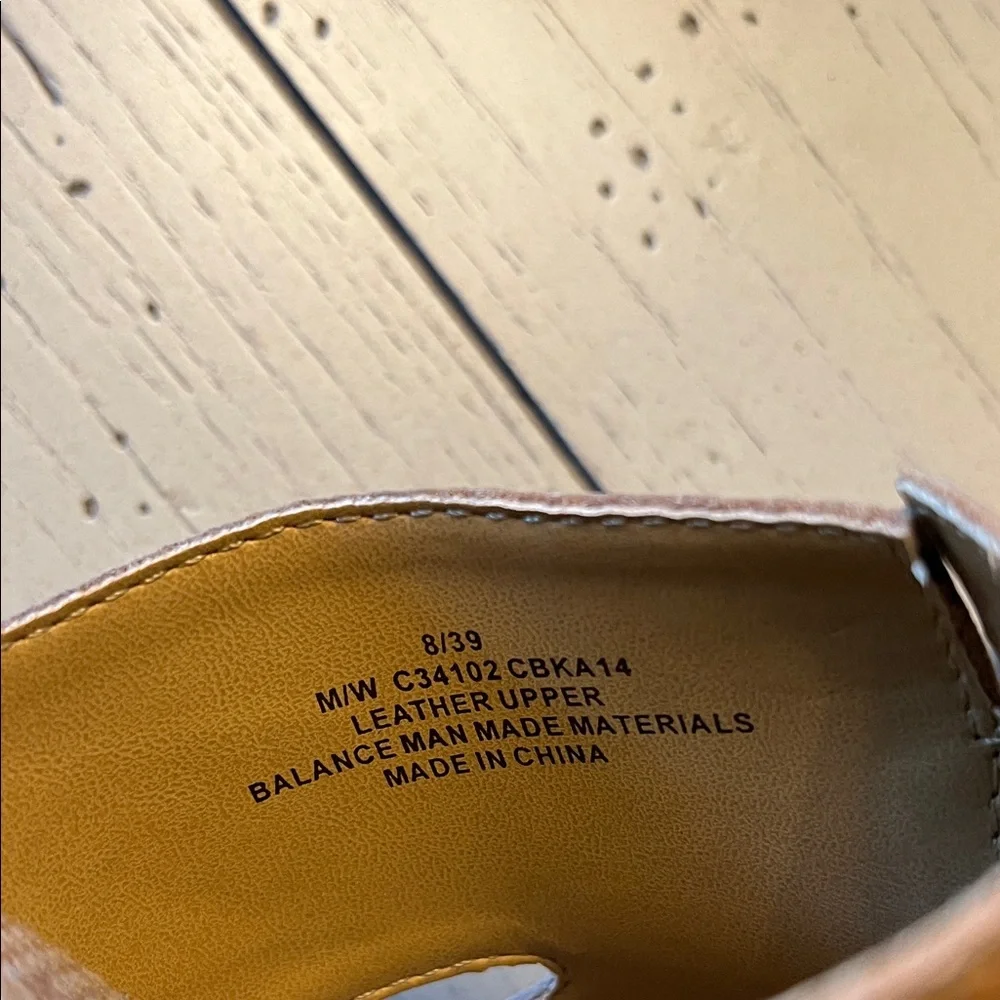 b.o.c. Tan Floral Wedge Sandals - Picture 10 of 11